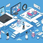chatbot-isometric-concept-vector